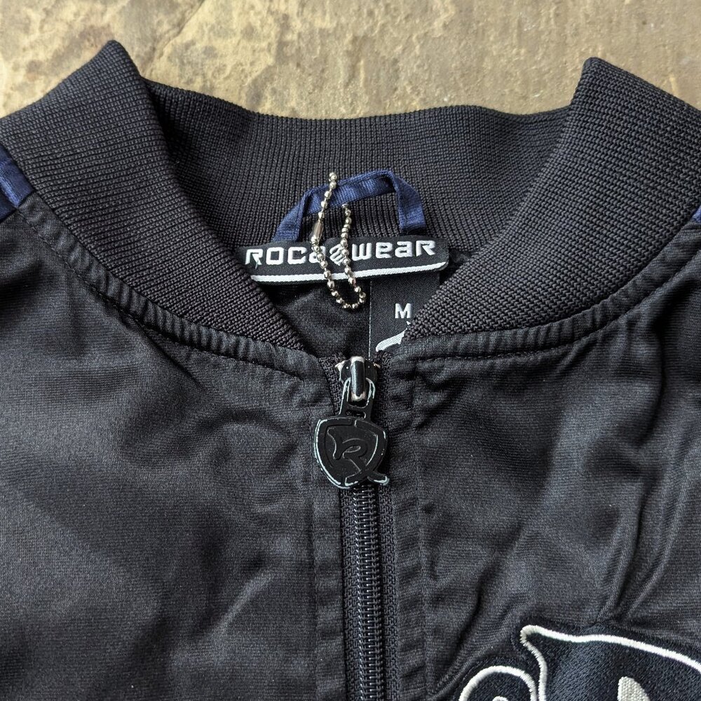 Rocawear Y2K Satin Bomber Jacket (SIZE: M) - Picture 8 of 10